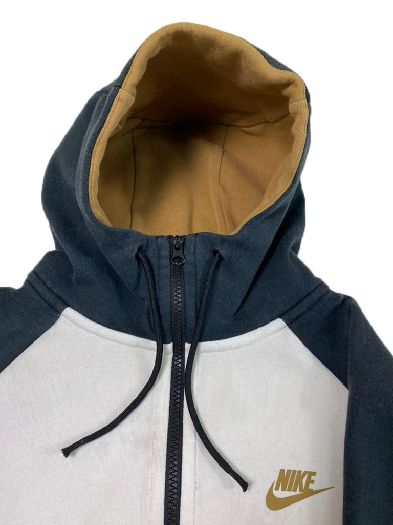 Nike Tech Fleece Wind Runner White/Black/Gold (M)
