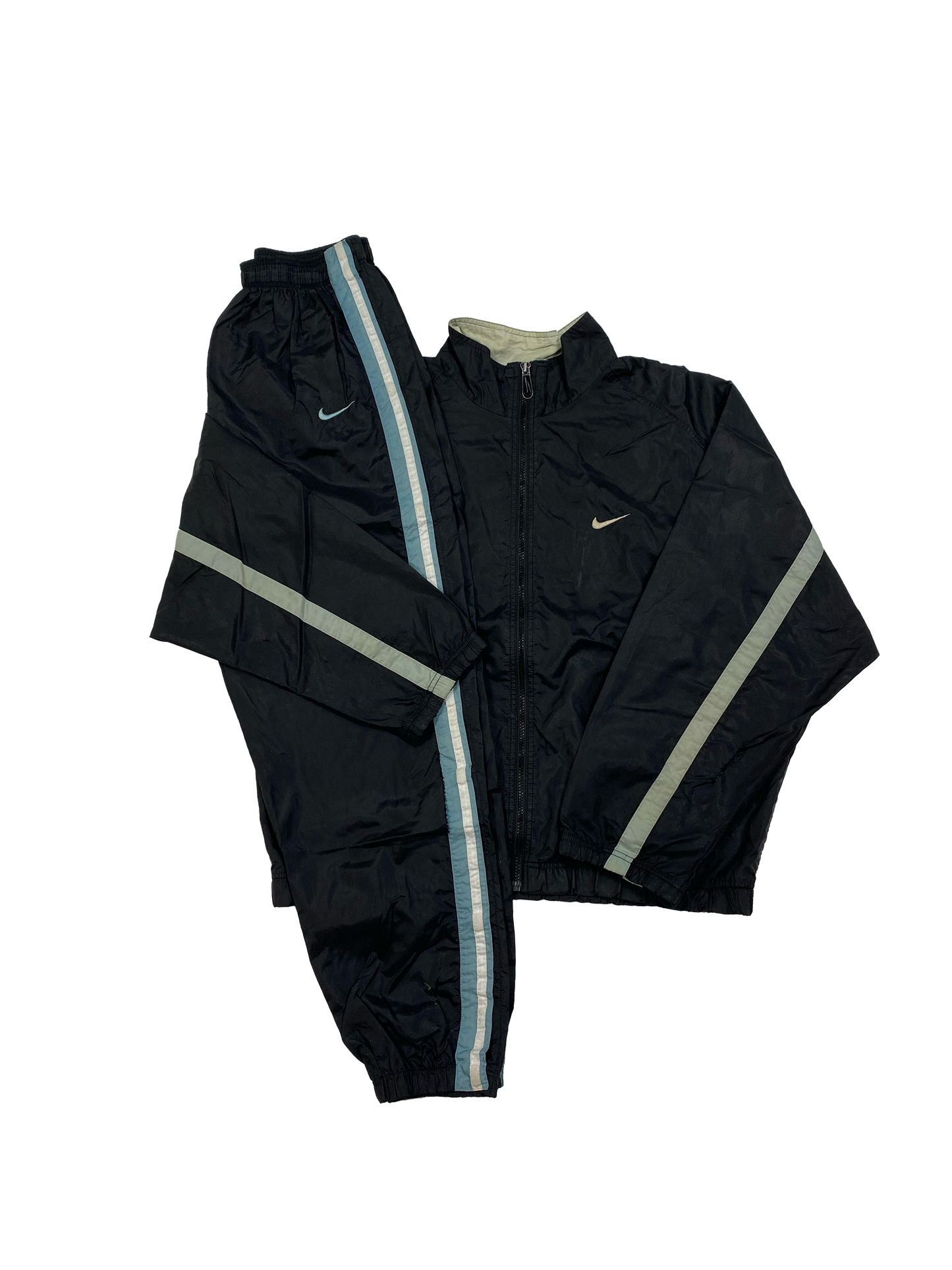 Vintage 90s Nike Tracksuit Black (L)