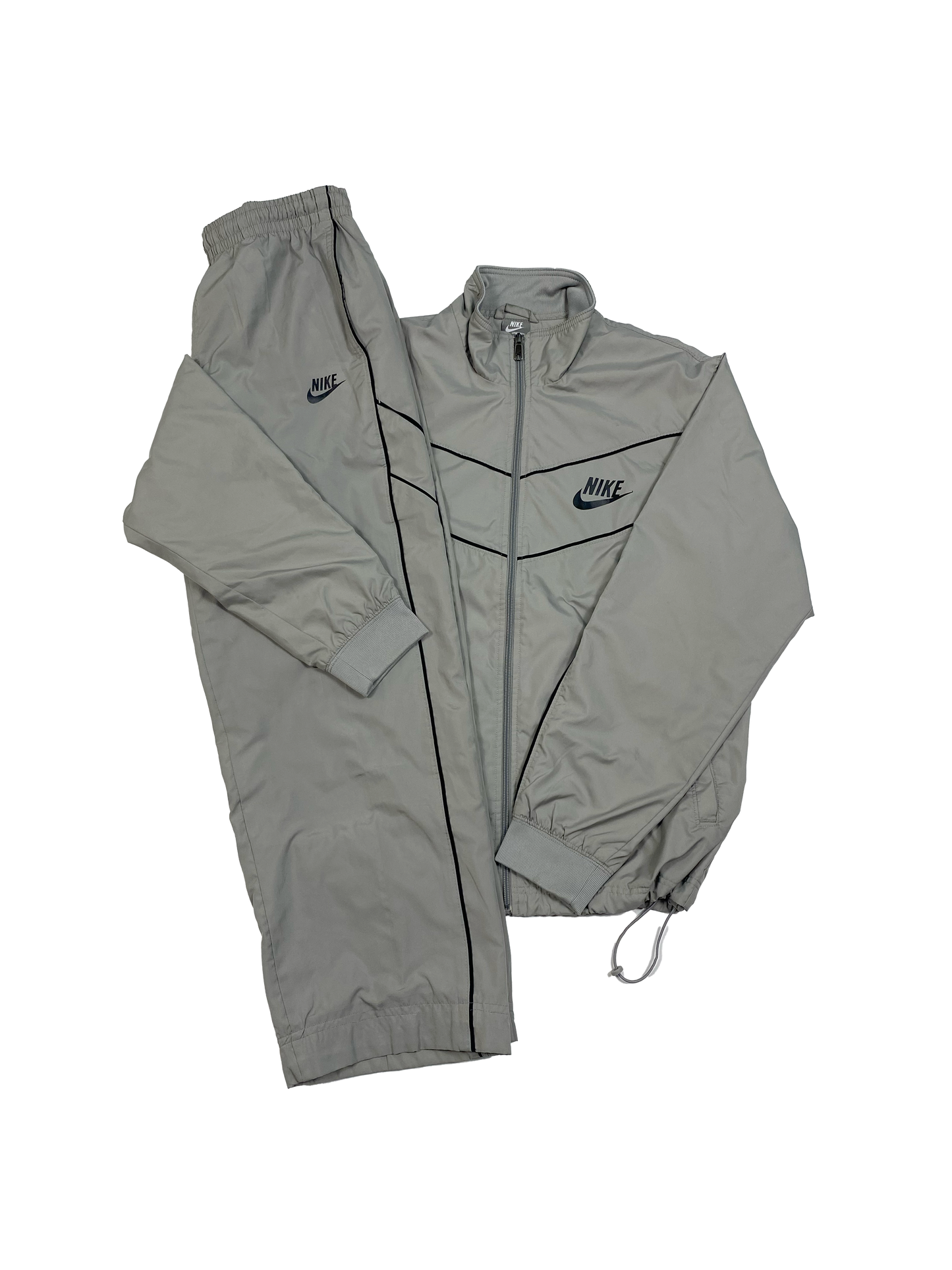 Vintage 90s Nike Tracksuit Grey (L)
