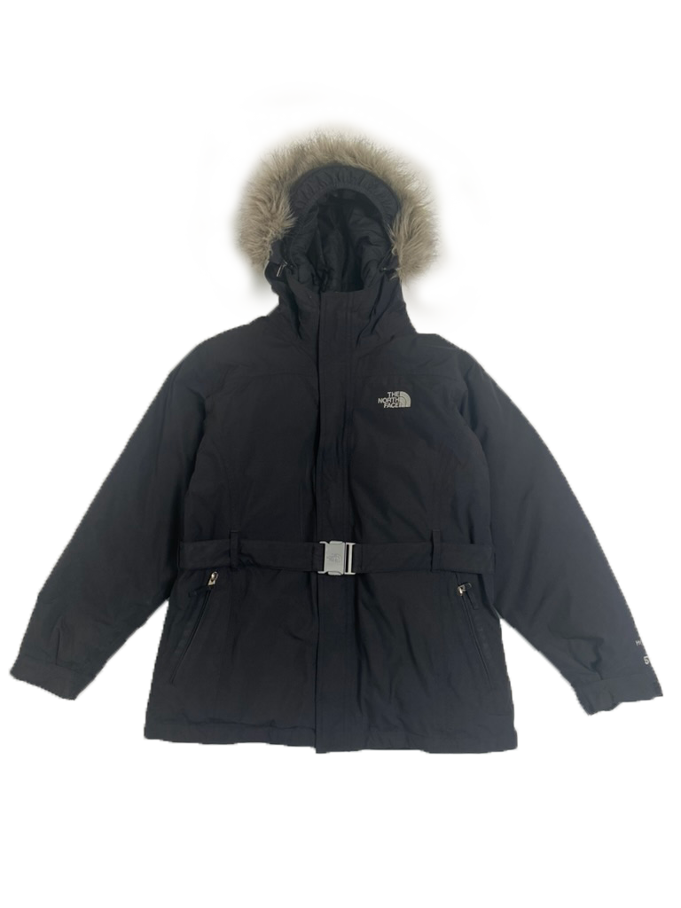 Women's North Face Fur Hood Jacket (L)