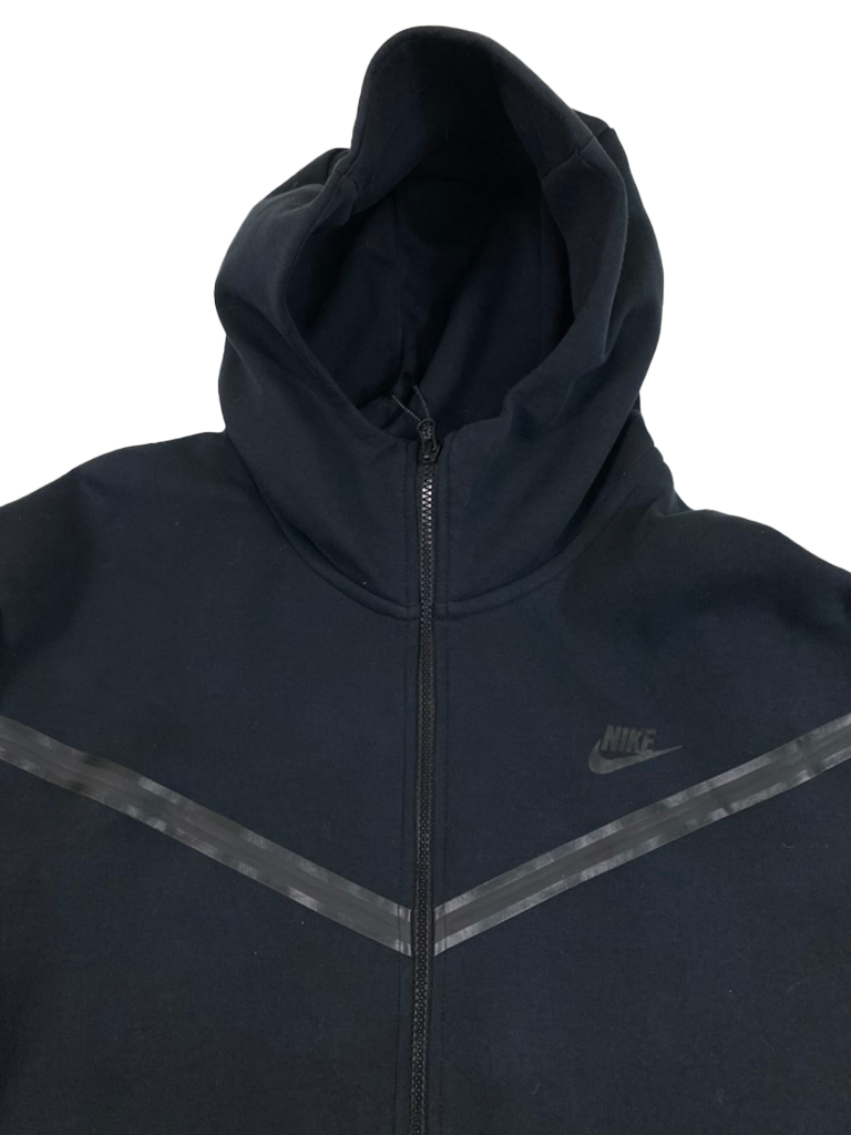 Nike Tech Fleece Windrunner Hoodie Black (2XL)