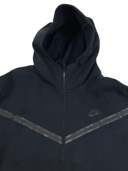 Nike Tech Fleece Windrunner Hoodie Black (2XL)