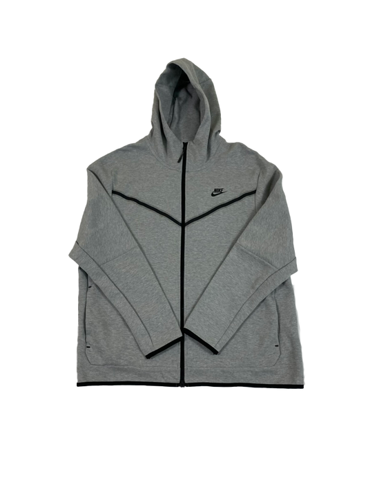 Nike Tech Fleece Windrunner Hoodie Grey (2XL)