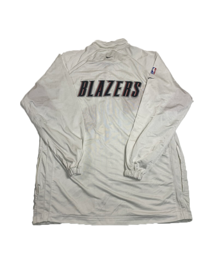 90s Vintage NBA Portland Trailblazers Nike Player Issued Warm Up Jacket (2XL)