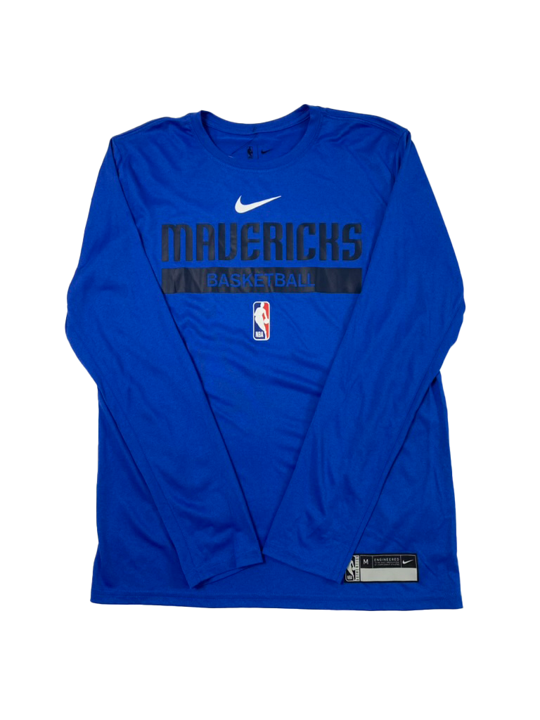 NBA Dallas Mavericks Nike Player-Issued Warmup Shirt (M/L)