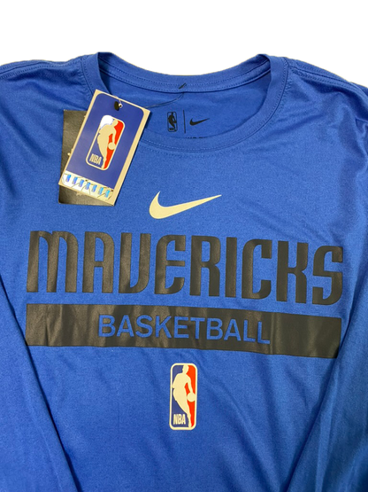 NBA Dallas Mavericks Nike Player-Issued Warmup Shirt (M/L)