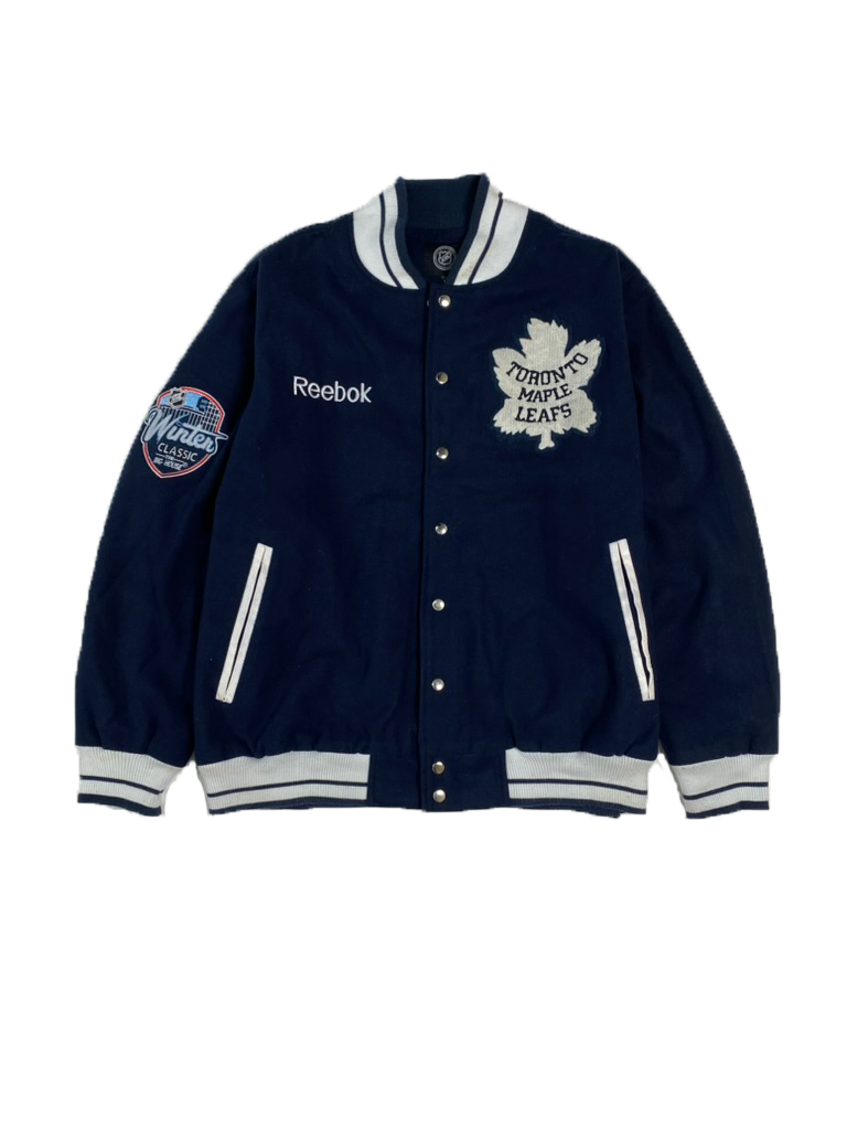 Toronto Maple Leafs NHL Reebok Varsity Jacket (2XL)