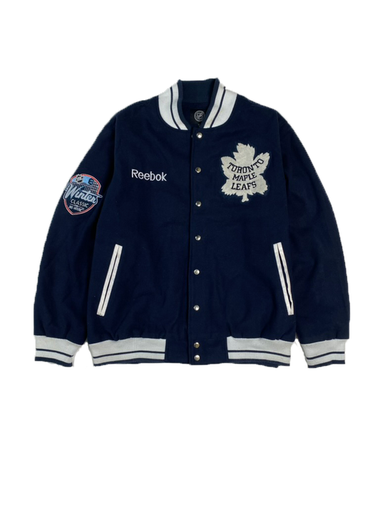 Toronto Maple Leafs NHL Reebok Varsity Jacket (2XL)