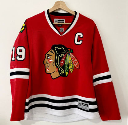 Reebok Jonathan Toews Jersey (M)