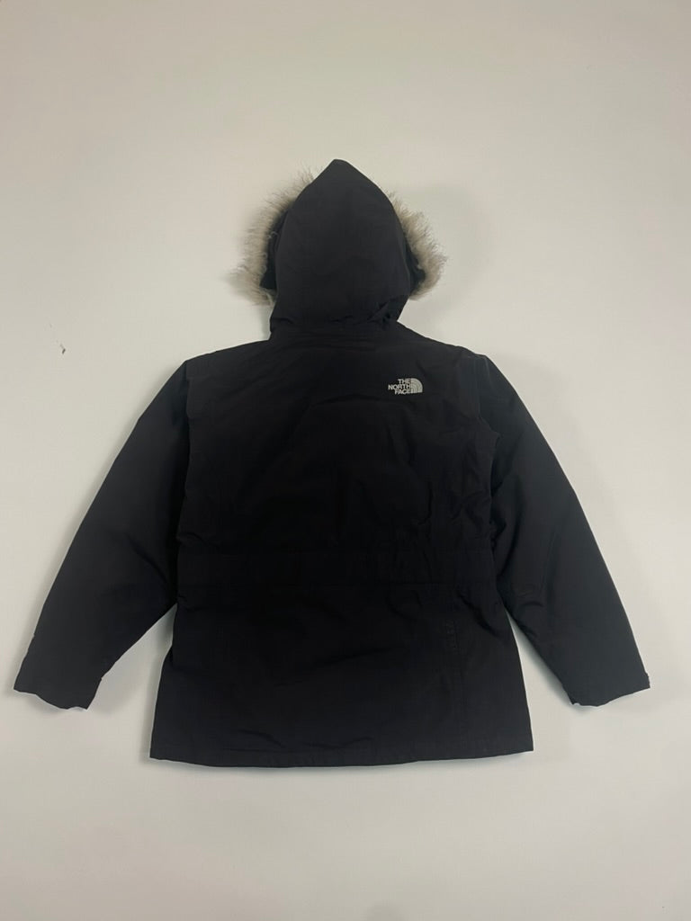 Women's North Face Fur Hood Jacket (L)