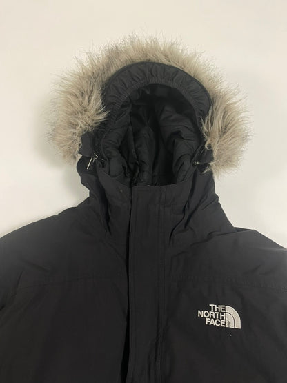 Women's North Face Fur Hood Jacket (L)