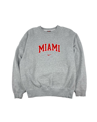 00s Vintage Nike Miami Crewneck (M)