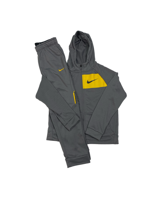 Vintage Nike Tracksuit Grey/Yellow (XS)